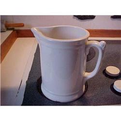 Ironstone Pitcher or Tankard,signed #942762