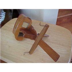 Stereo Viewer; birds eye maple, tiger wood #942779