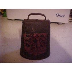 Cowbell with    Label,Star bell, Hibbard #942833