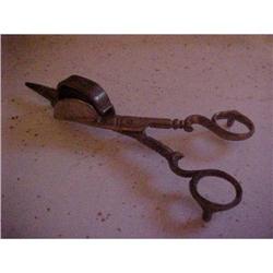 Candle Trimmer, early solid brass #942834