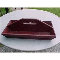 Tool  Tray (Carpenter's) in red paint #942837