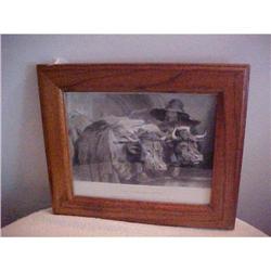 Print, Oxen at the Tank, Geneva  & #942872