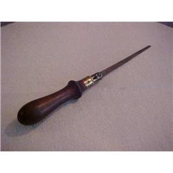 Hack Saw, (c) 1800's'14"long,Wood&Brass Handle #942879