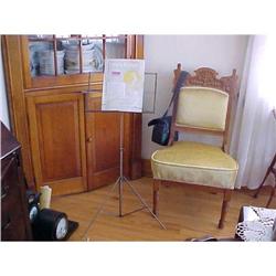Music stand, metal (c) 1900's,standard size #942940