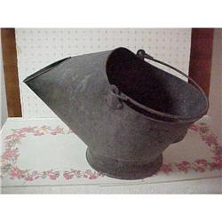 Coal Hod, Heavy metal,iron bail #942946