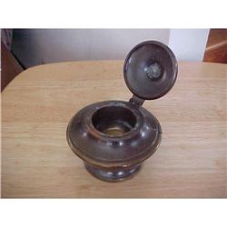 Bradley & Hubbard Ink Well,Brass,(c)1900's #942960