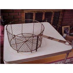 Wire Basket, large with 13" long handle #942991