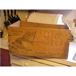 Wooden Box--Old Dutch Cleanser,  #943002