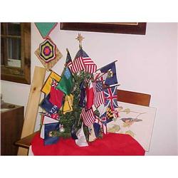 Xmas tree, artificial 29" tall decorated with #943023