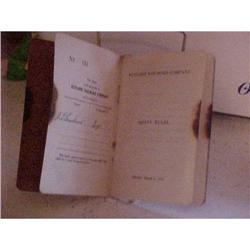 Railroad, Rutland, Vt. Co.,Book of safety rule #943031