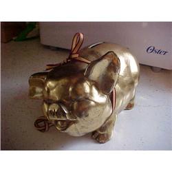 Bank, Brass Pig (smiling) #943040