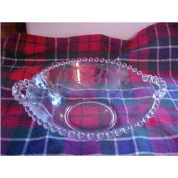 Candlewick Bowl,, etched with handles #943058