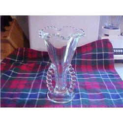 Candlewick vase 8.5 #943059