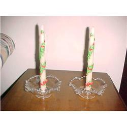 Candlewick Candle Holders, Fluted or crimped #943067