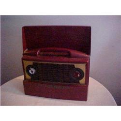 Radio, Admiral, Portable, Bakelite Case  #943103