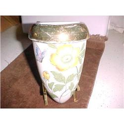 Wall Pocket , Lrg., hand painted #943177