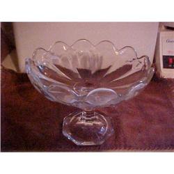 HEISEY cOMPOTE, SIGNED #943199