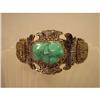 Image 1 : Bangle  Silver  Gilt  and  Turquoise  Chinese  #951243