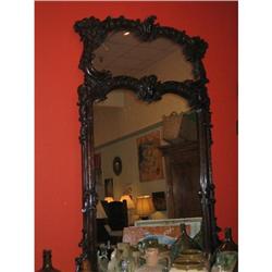 18th Century French Oak Mirror #951336