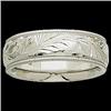 Image 1 : SOLID  PLATINUM  WEDDING  BAND  SIZE  7 #951432