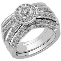 14k RIGHT HAND DIAMOND RING  .50 CARATS! #951441