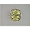 Image 1 : ANTIQUE FILIGREE RING PERIDOT 5 CARATS! #951461
