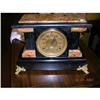  ANTIQUE INGRAHAM MANTLE CLOCK MARBLEIZED #951491