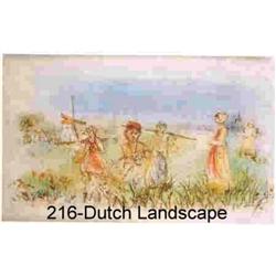 Dutch Landscape by Edna HIbel #951507