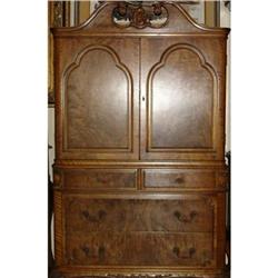 Exquisitely Appointed  Antique Walnut Man's #951534