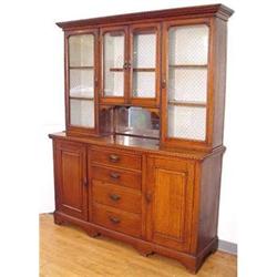 Wonderful Country Oak Welsh Dresser or Cabinet #951536