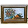 Image 1 : Colonial Style Still Life on Board #951576
