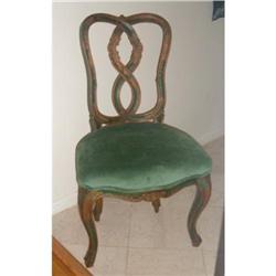 18th century painted Italian  chair #951592