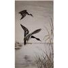 Image 1 : Color Lithograph of Ducks in Flight signed Leon #951614