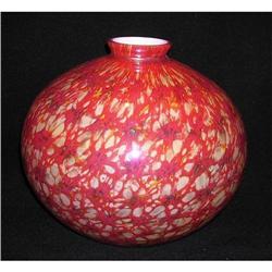Flower Vase French Glass Art Deco #951680