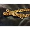 Image 1 : Beautiful Circa 1895 Yellow Gold Buckle Mesh #952115