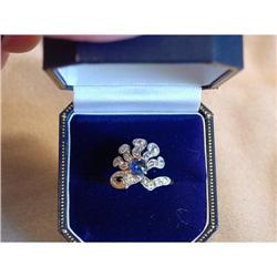 Lovely Victorian Sapphire Diamond and Yellow #952123