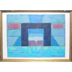 TORAL TABO LATIN AMERICAN ACRYLIC PAINTING #957968