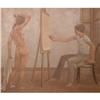 Image 1 : JACK HENDERSON NUDE OIL PAINTING #957969