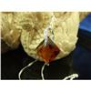1940's Whiskey Quartz Pendant Sterling Silver #958188