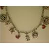 Image 1 : STERLING NECKLACE BETTY BOOP w CHARMS #958201