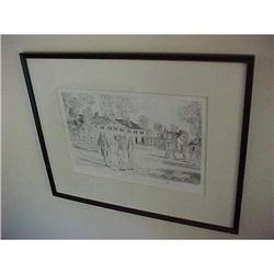Childe Hassam etching of George Washington #958204