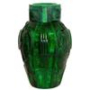 Malachite Art Deco Females Bohemian Art Glass #958264