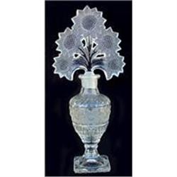 Sunflower Vase Pressed Glass Perfume Bottle #958334