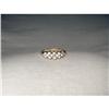 Image 1 : Estate 14K YG Gold Diamond Cascade Wedding Band #958557