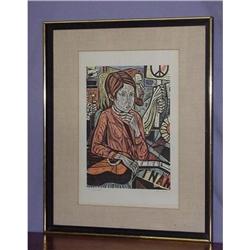 Woodcut " Symbols" SKU 5707 #958726