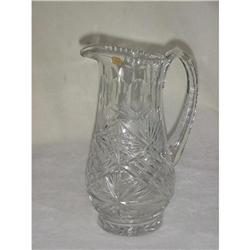 Cut Glass Pitcher  #958743