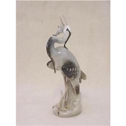 Royal Dux Crane Sku1387 #958747