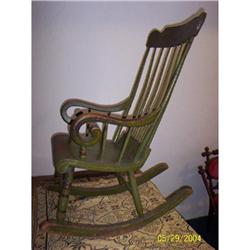 Painted Rocking  Chair #958753