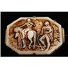 Image 1 : White Agate Victorian Scenic Cameo #958853