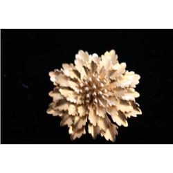 1940's 14K Flower Pin/Brooch-LOWERED RES! #958878